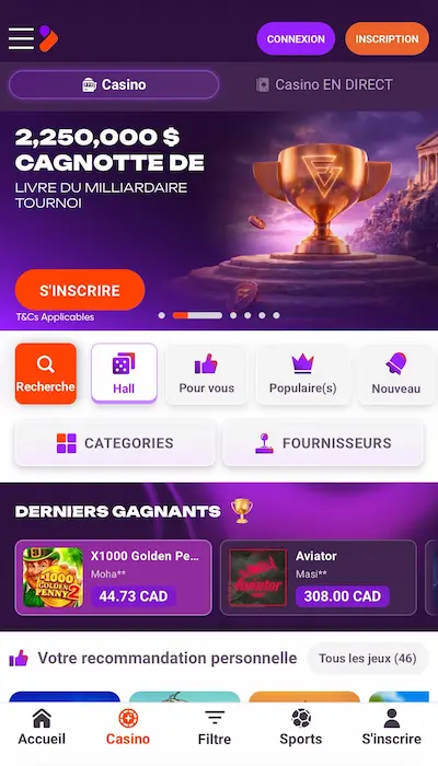Bonus Tonybet Casino Canada - Home
