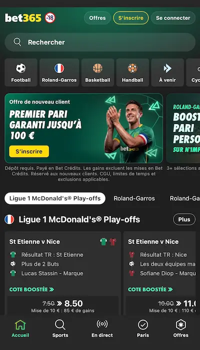 Home Bet365