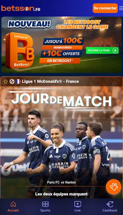 Code Promo Betsson - 1