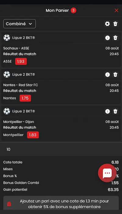 Coupon de paris CircusBet
