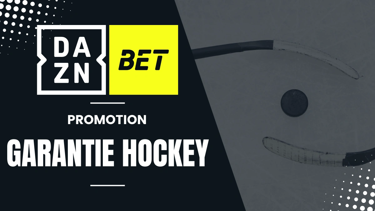 DAZN Bet - Garantie 3 buts d'écart hockey