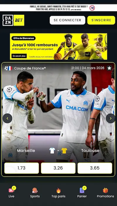 Home DAZN Bet