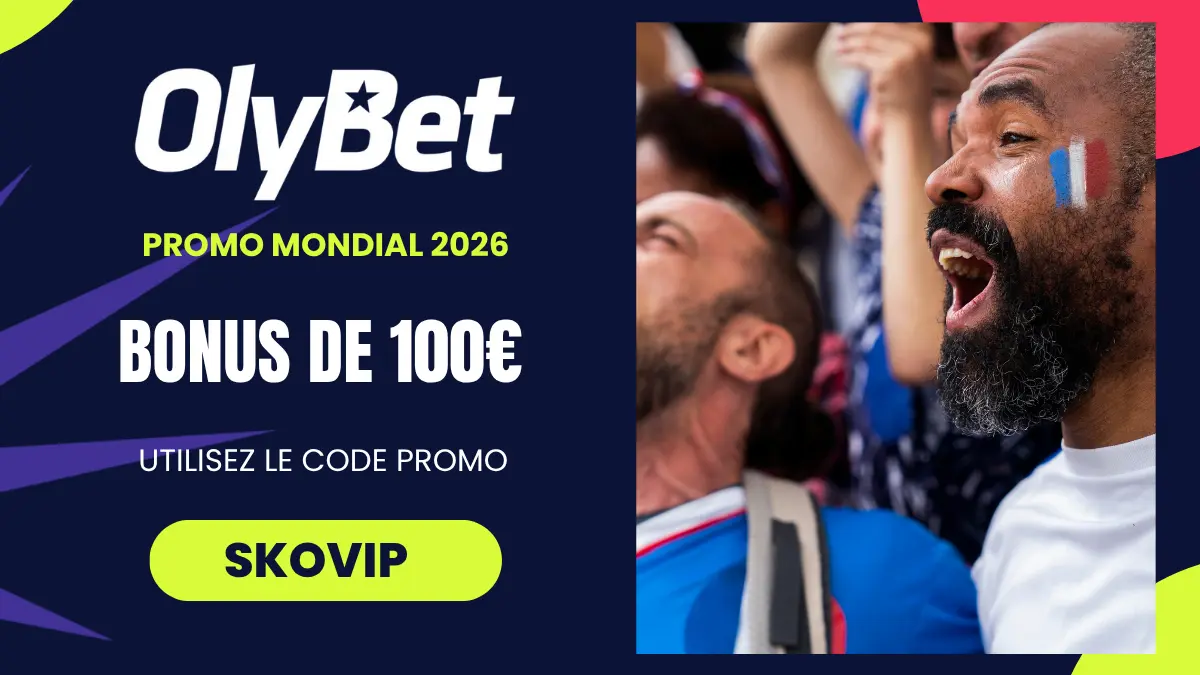 Promotion Olybet Coupe du Monde