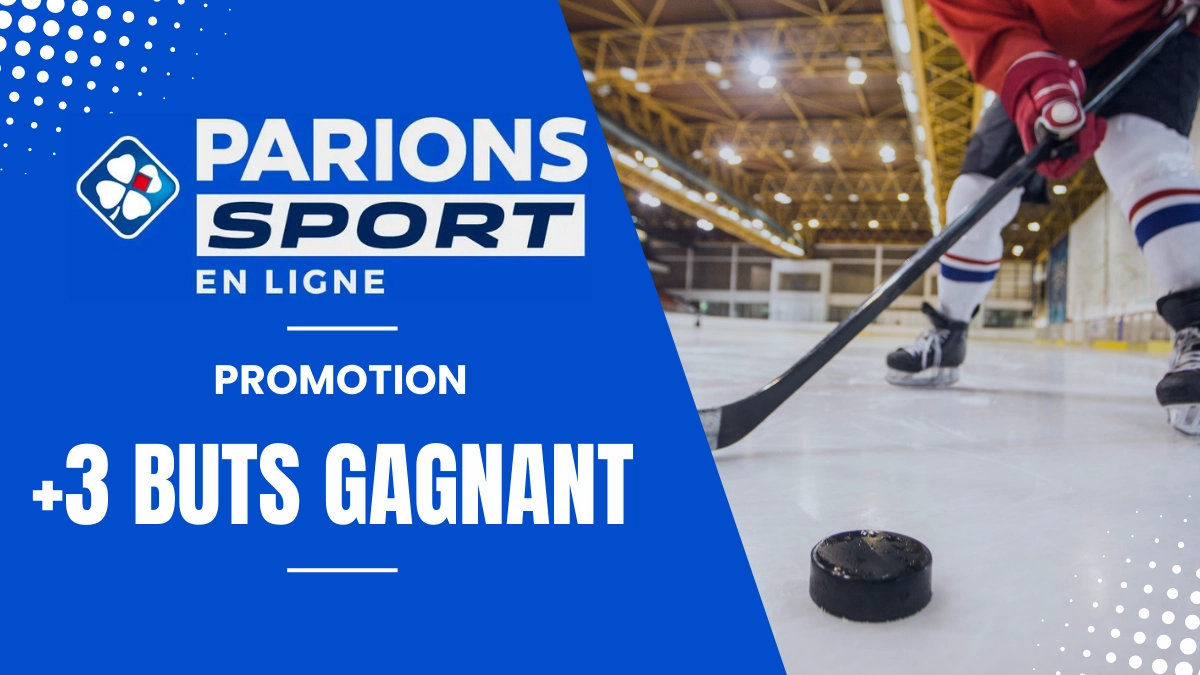 Parions Sport - 3 buts gagnant Hockey sur glace 