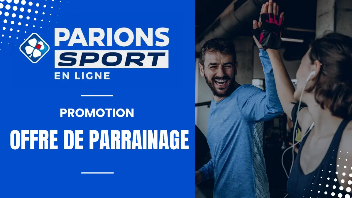 Promo Parions Sport en Ligne - Offre Parrainage