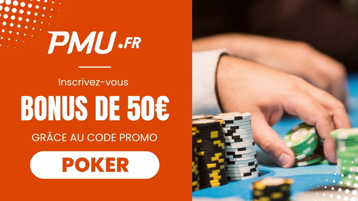 PMU - Bonus de bienvenue Poker 