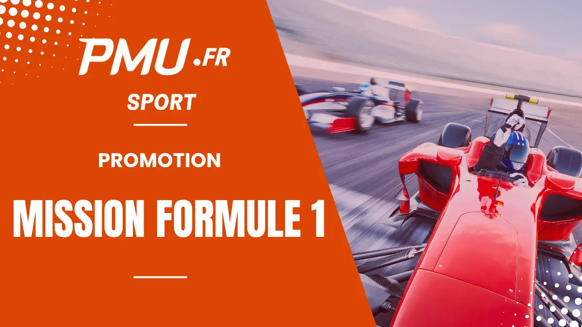 Promo PMU Mission Flash Live Formule 1