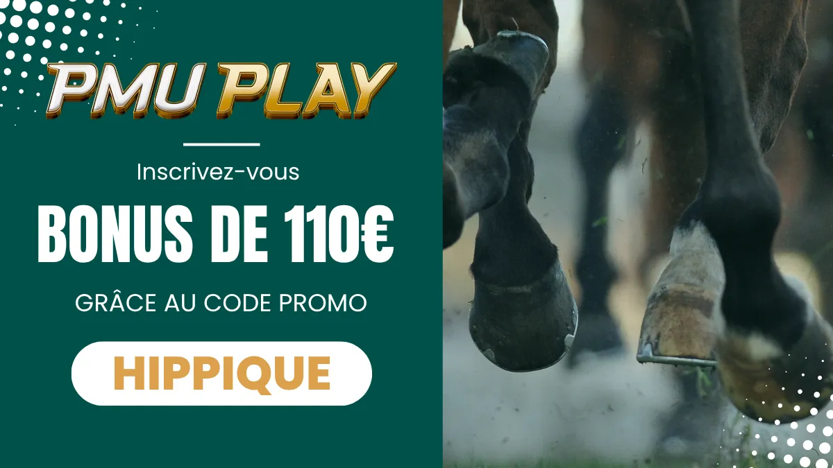 PMU Play - Bonus de bienvenue Turf