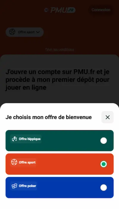 Code Promo PMU Sport - 1