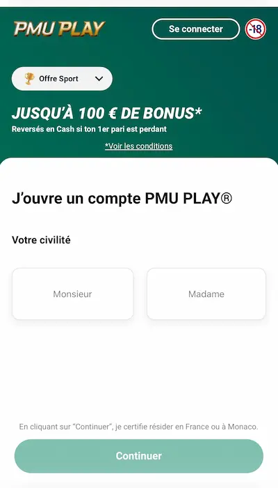 Code Promo PMU Play - 2