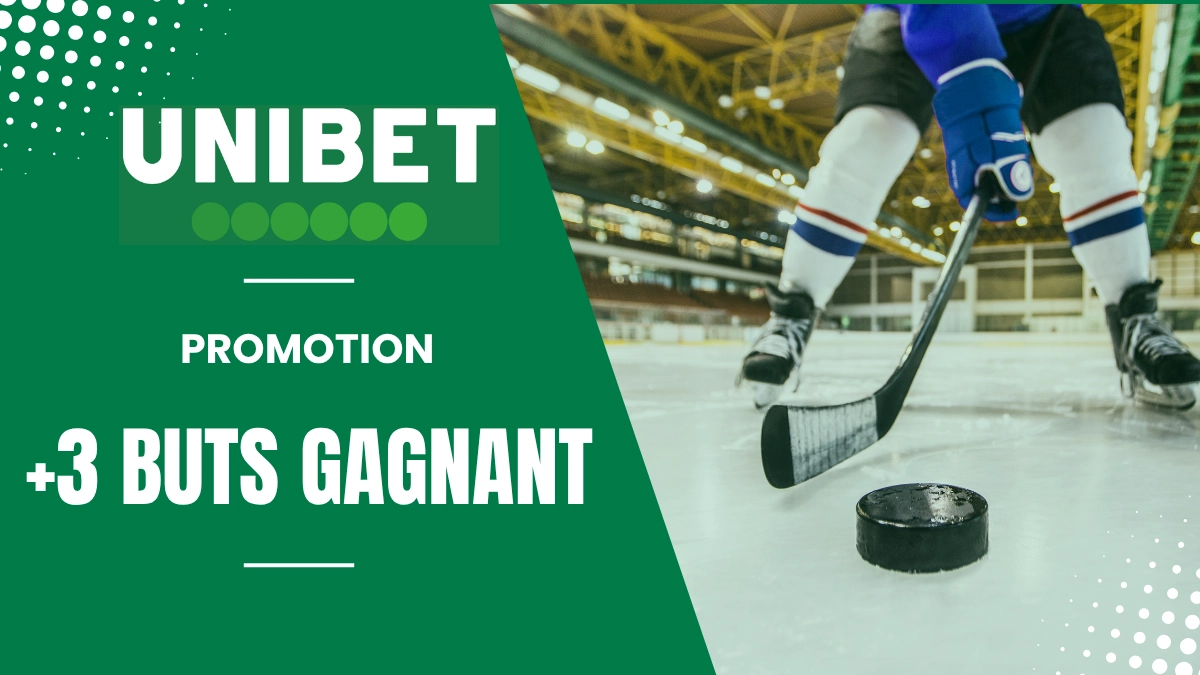 Unibet - +3 gagnant Hockey sur glace