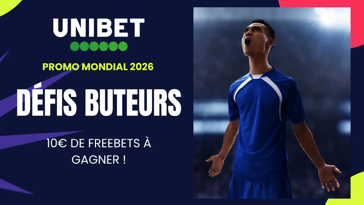 Promo Unibet Défis Buteurs