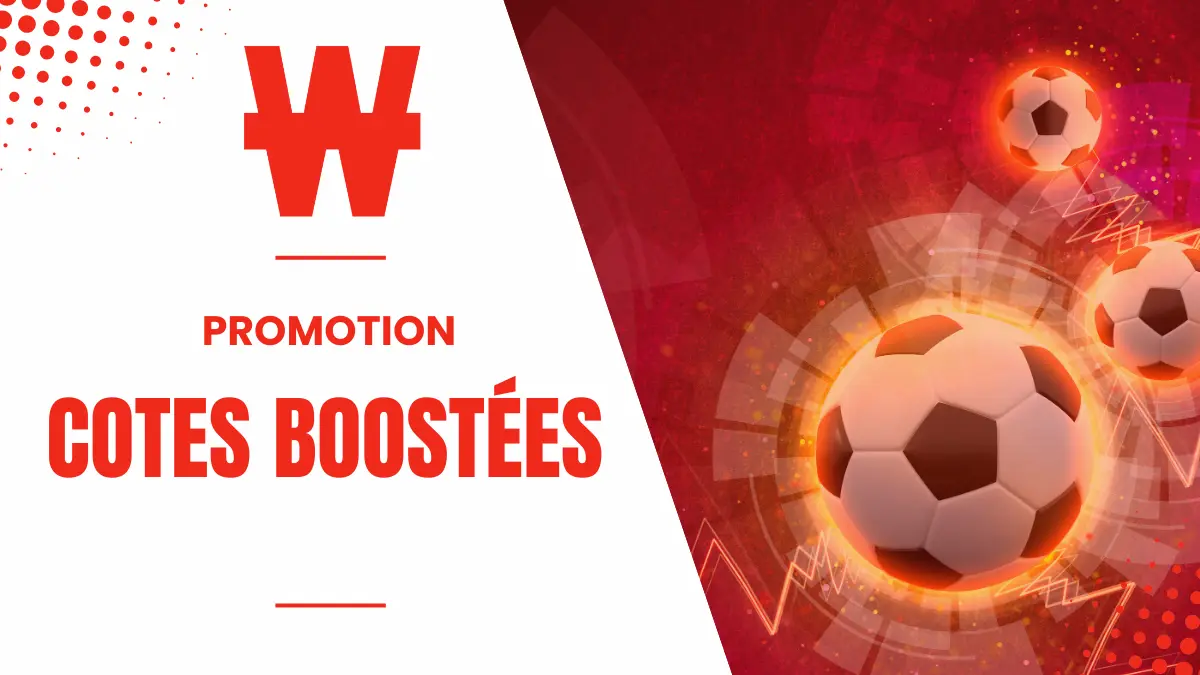 Promotion Winamax - Cotes boostées
