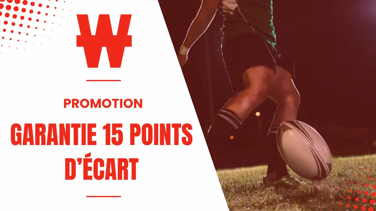 Winamax - Garantie 15 points d'écart