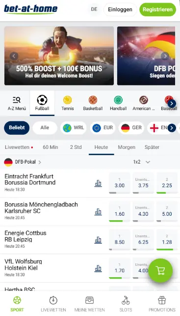 Bet at home Promo Aktion