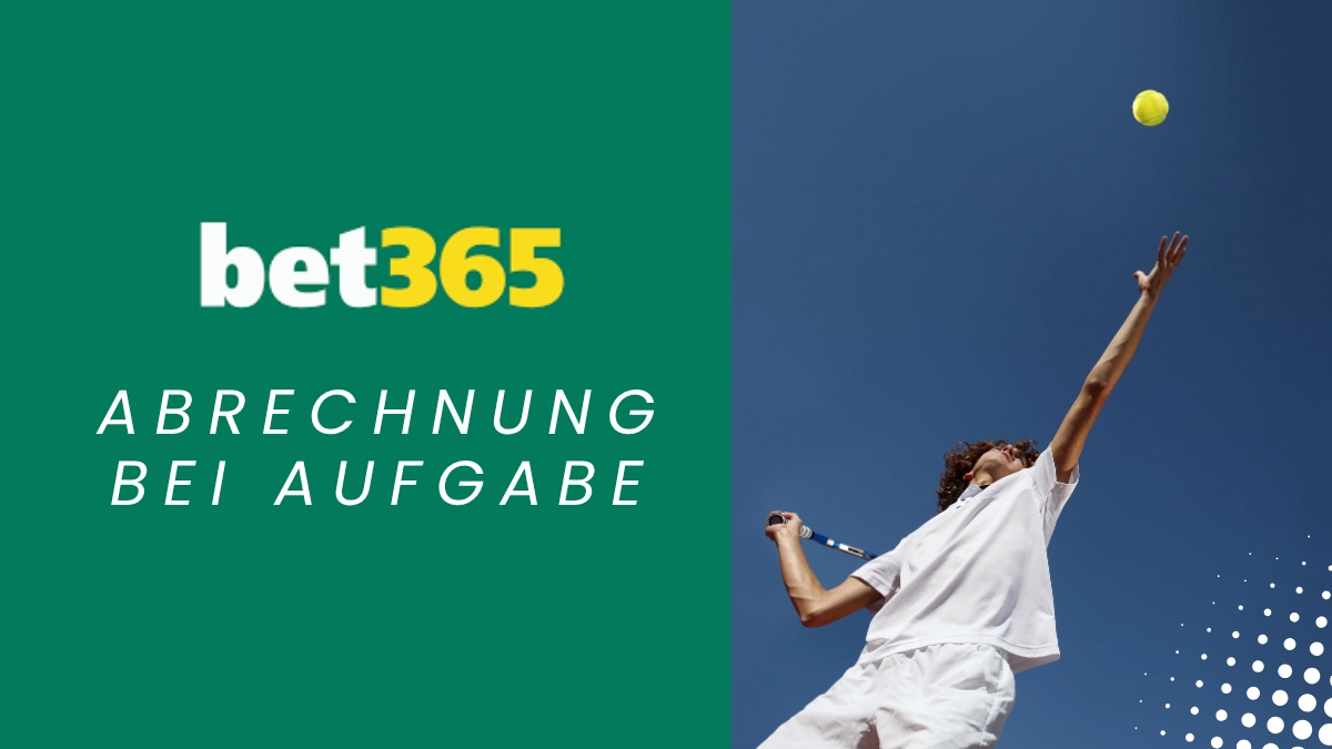 Tennis - Abrechnung bei Aufgabe