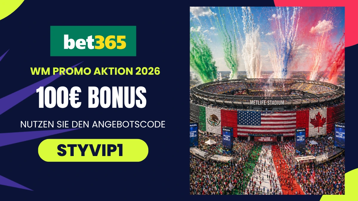 Bet365 WM Aktion