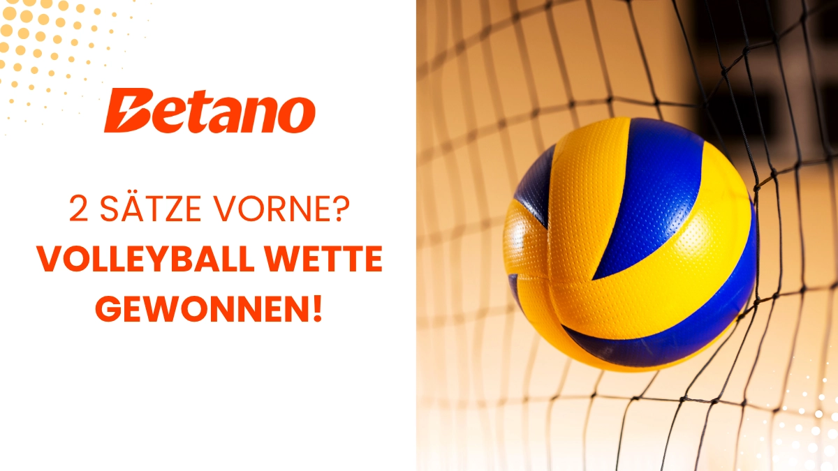 Volleyball - 2 Sätze vorne