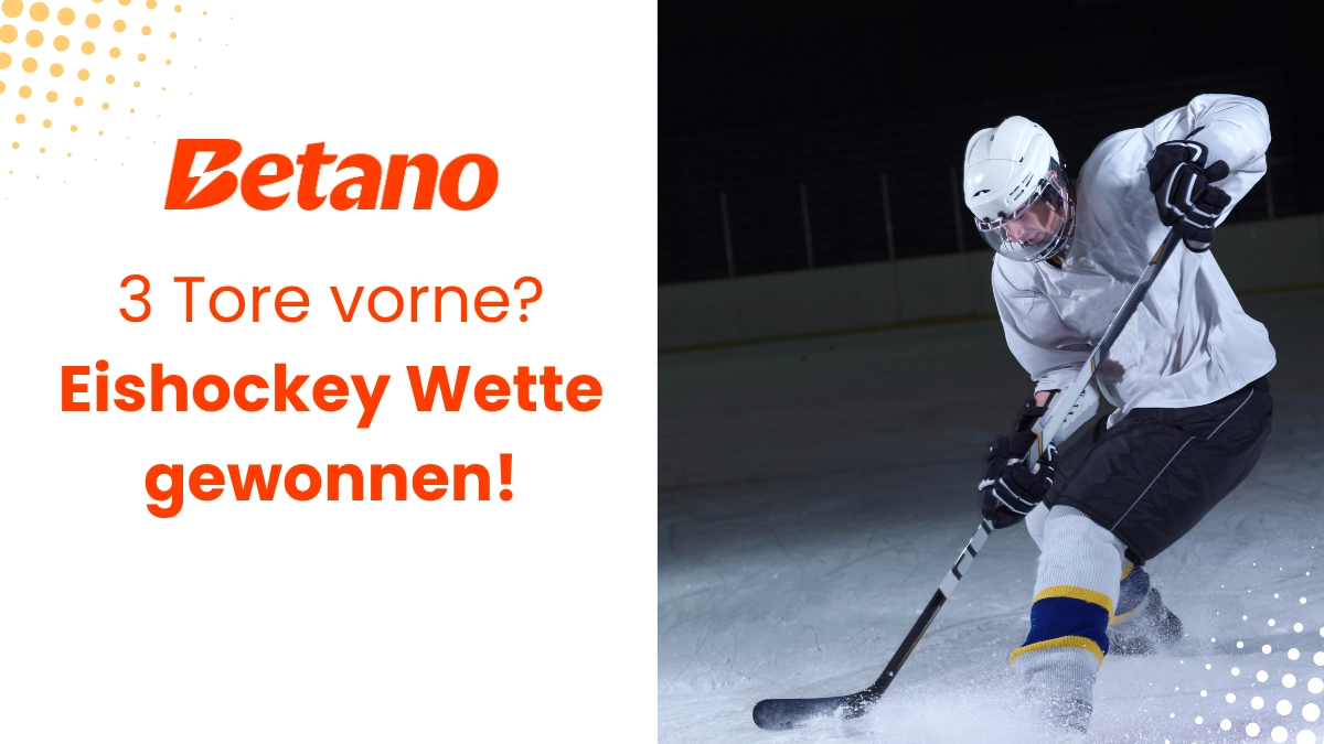 Eishockey - 3 Tore Vorsprung