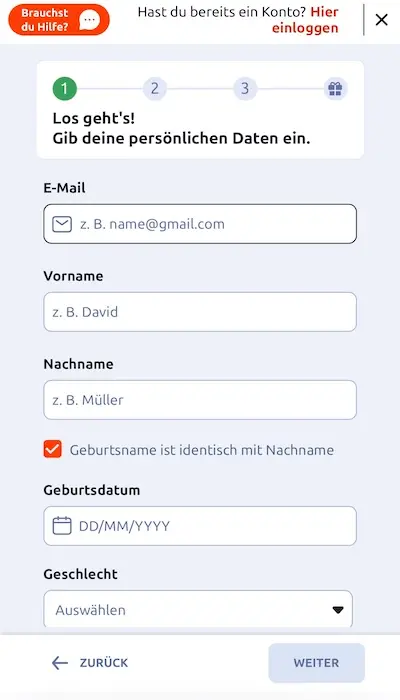 Betano Slots Registrierung - Seite 1
