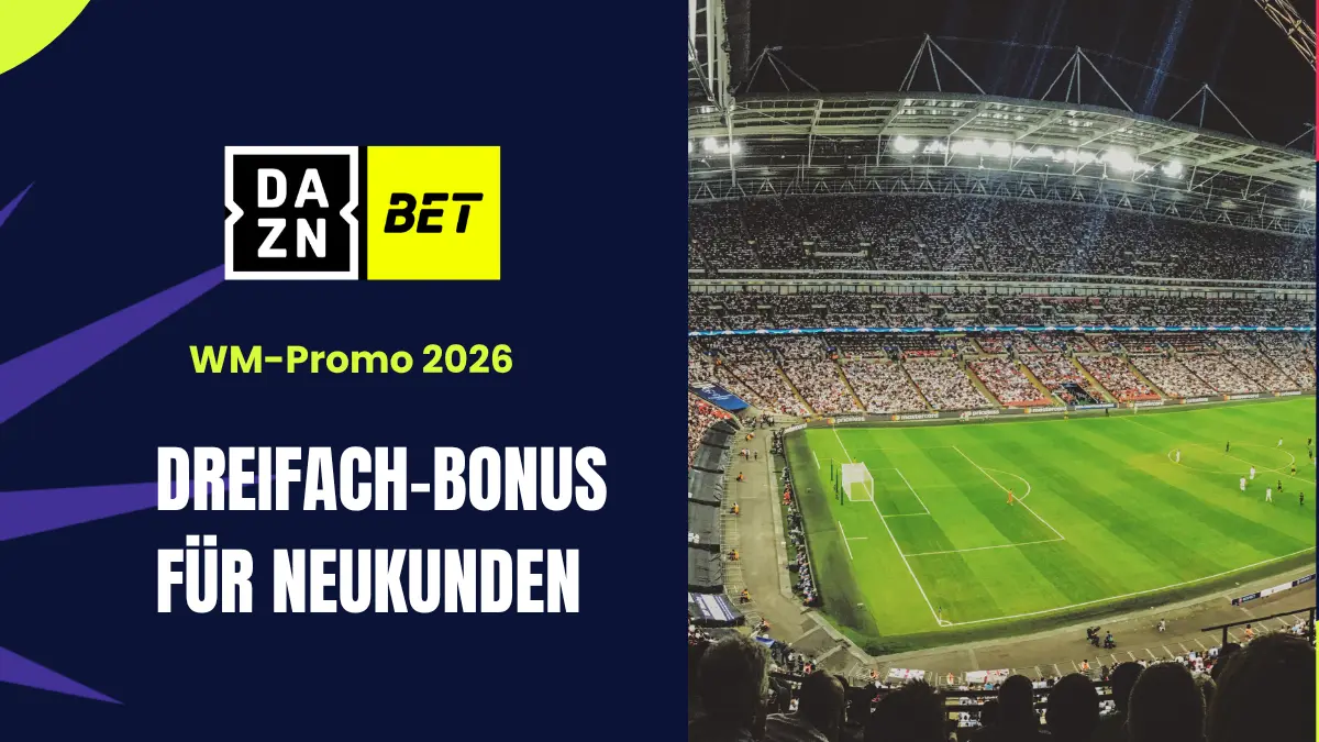 DAZN Dreifachbonus
