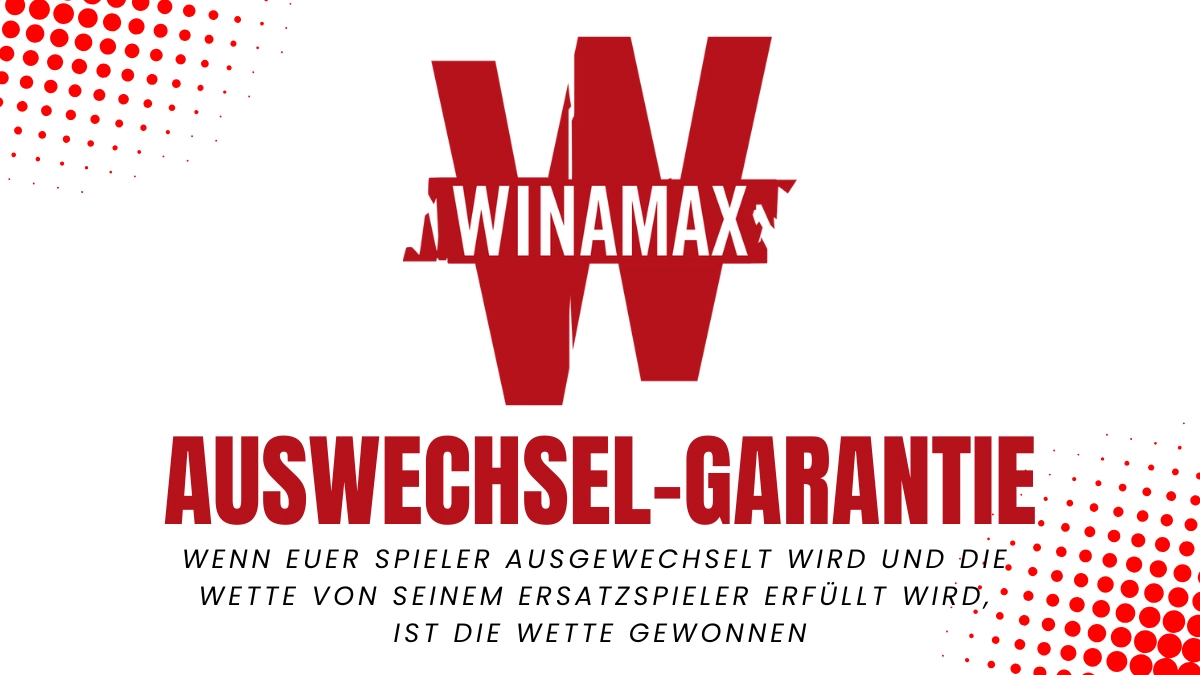 Auswechsel-Garantie bei Winamax