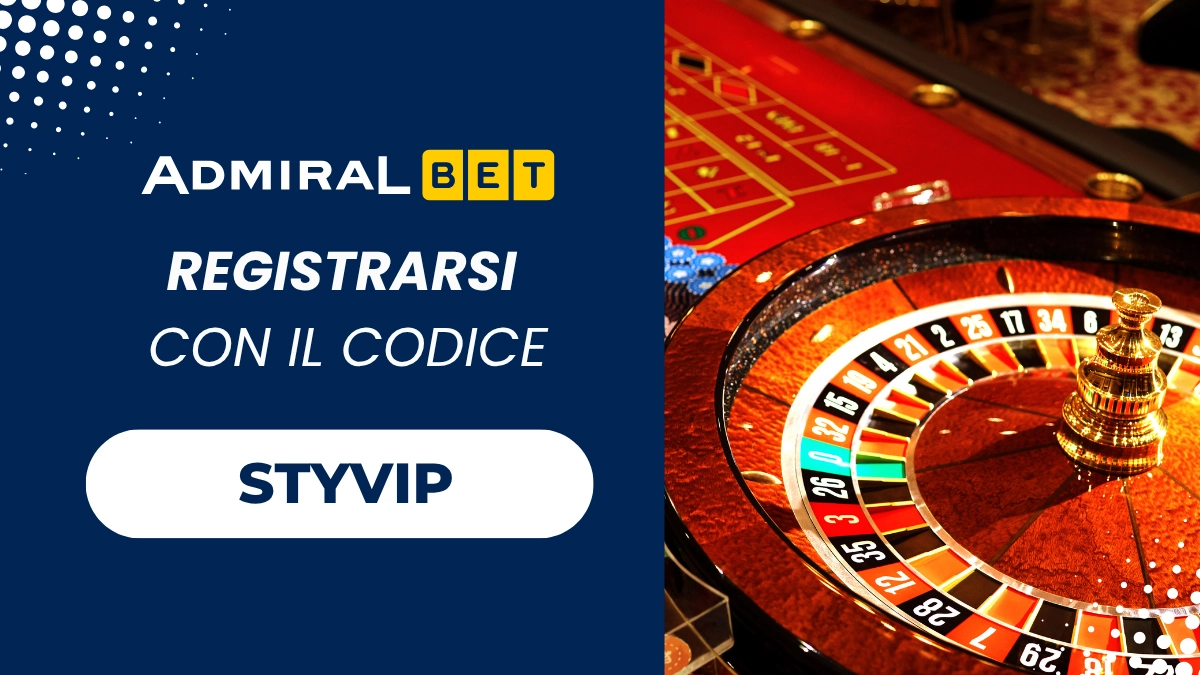 codice promozionale admiralbet casino