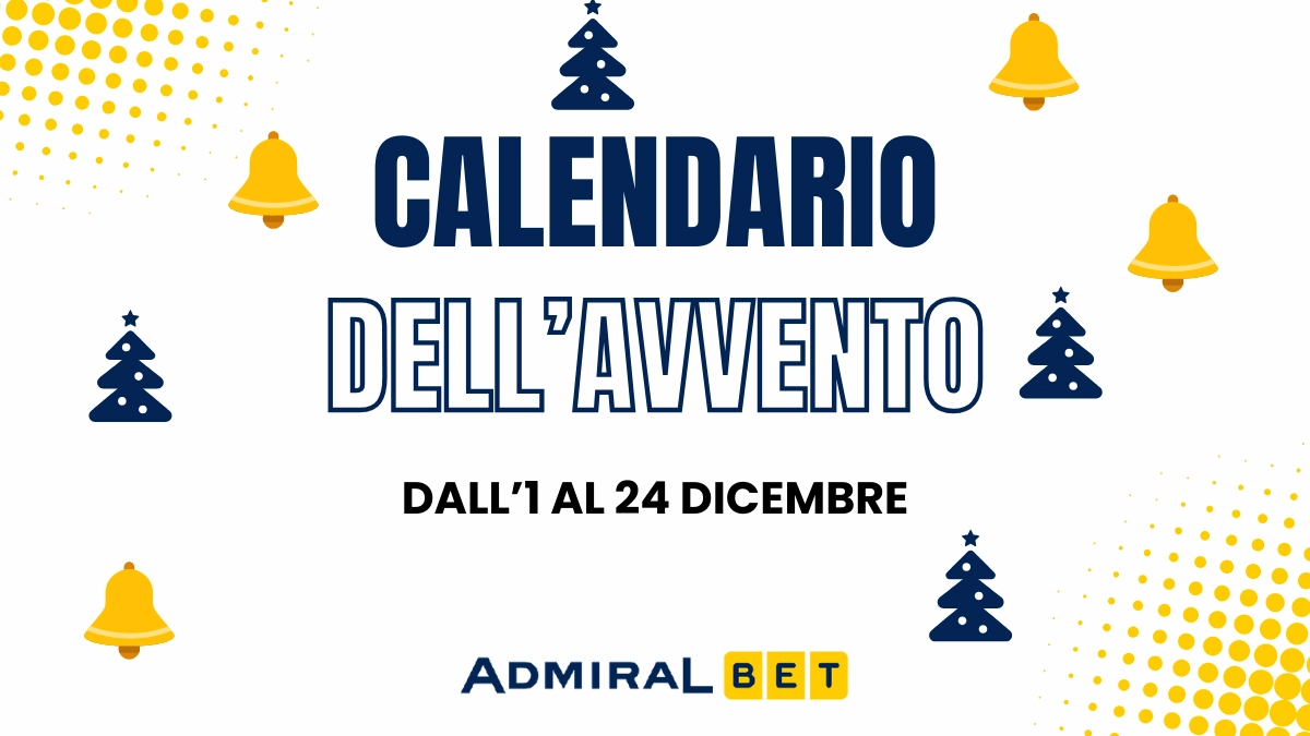Admiralbet Calendario Avvento