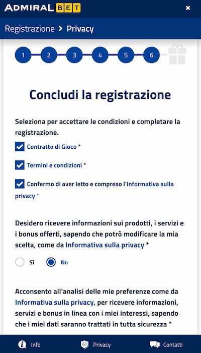 Codice promo Admiralbet - 4