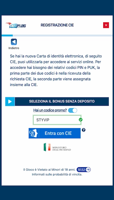 Codice promo Betflag - 3