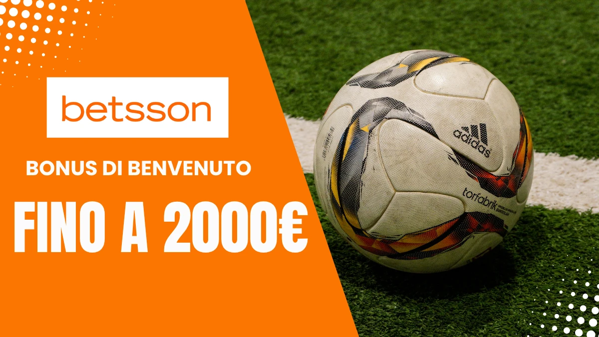 Betsson bonus benvenuto