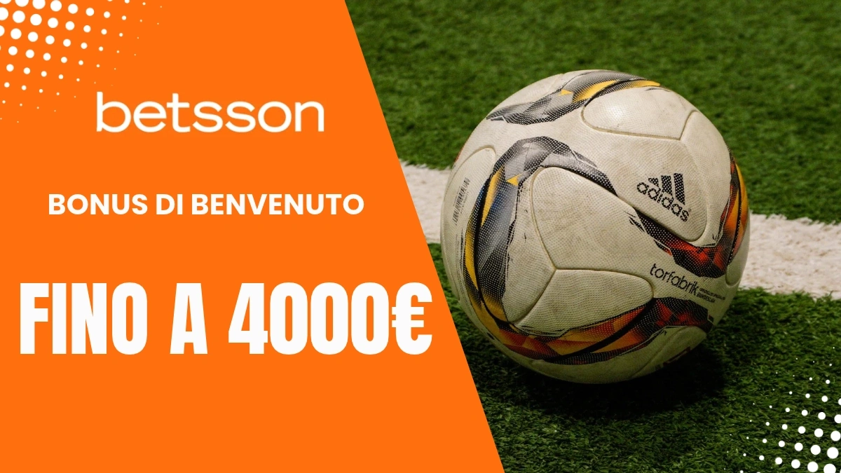 Betsson bonus benvenuto