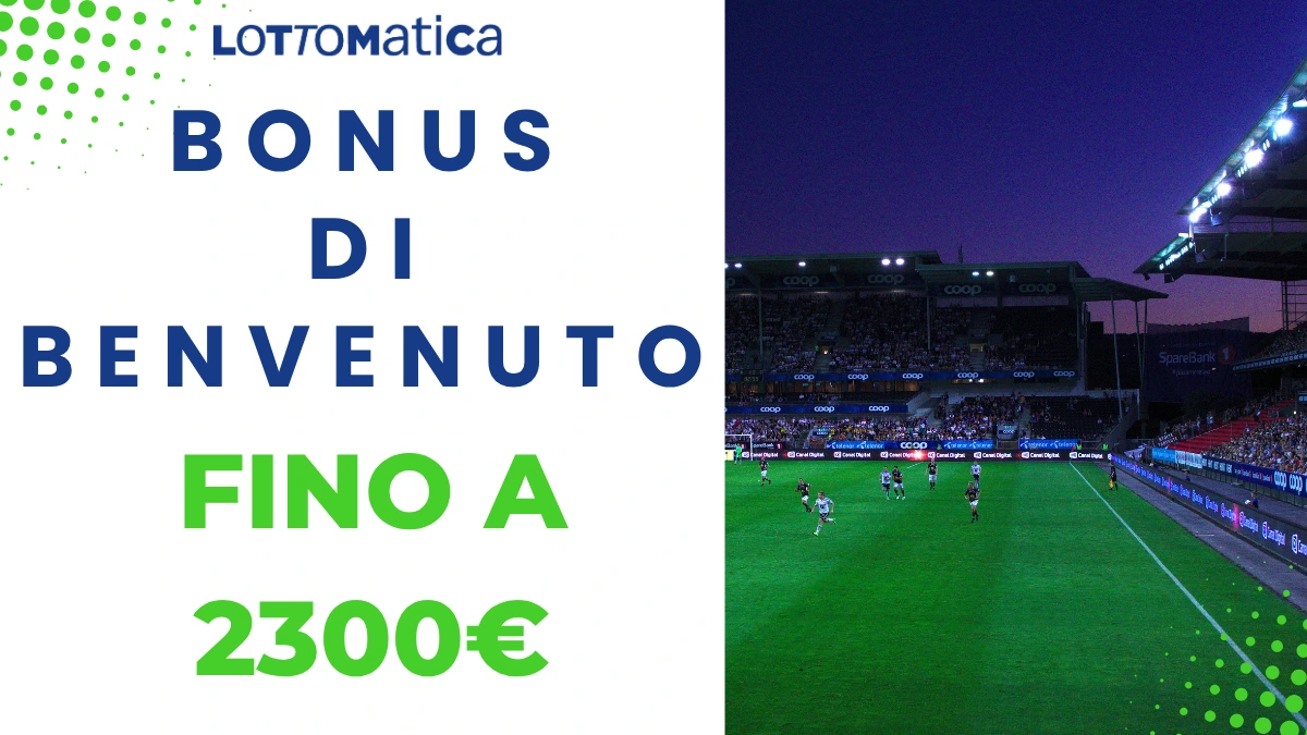 Lottomatica bonus benvenuto