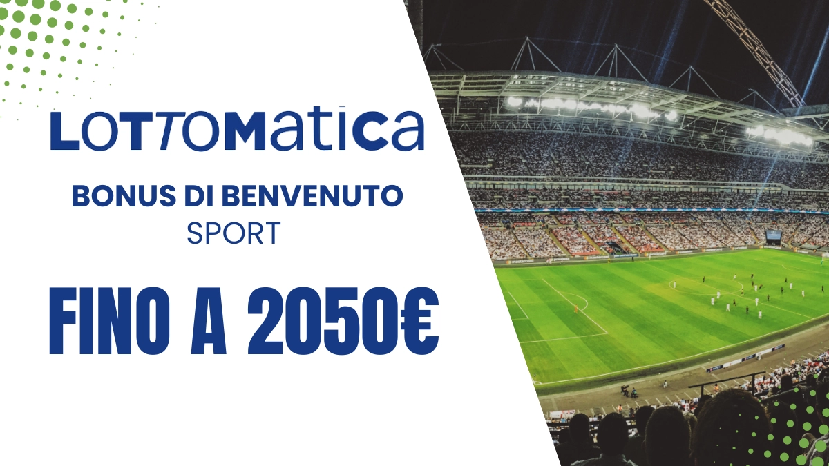 Lottomatica bonus benvenuto