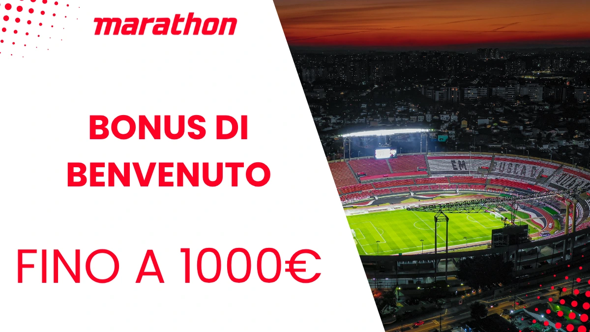 Marathonbet bonus di benvenuto