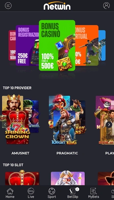 Bonus Netwin Casino - Home