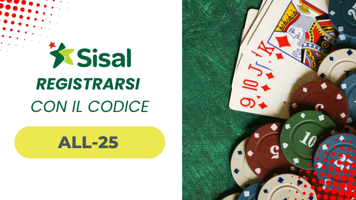 Codice promo sisal poker