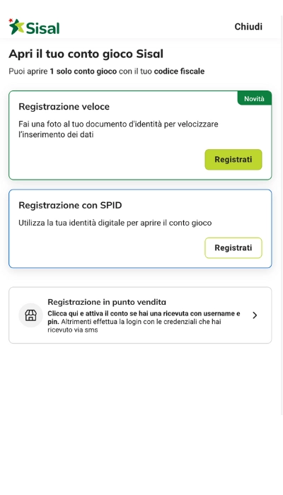 Codice promo Sisal - 1