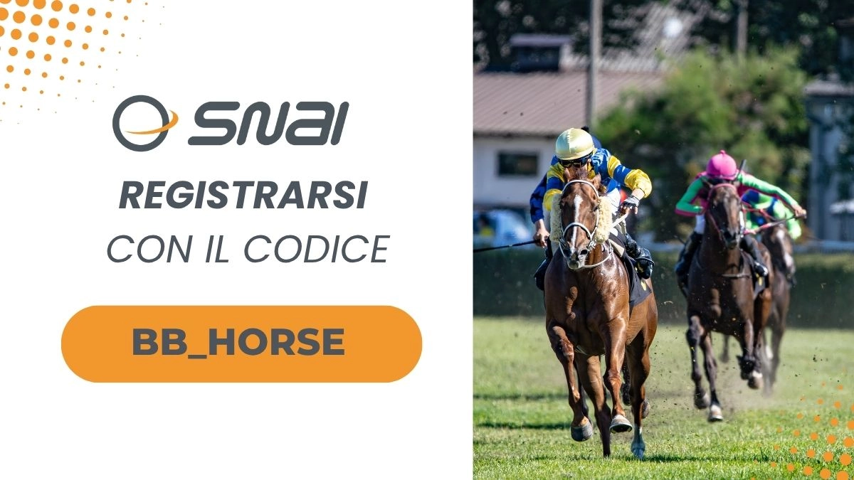 Codice promo snai Ippica