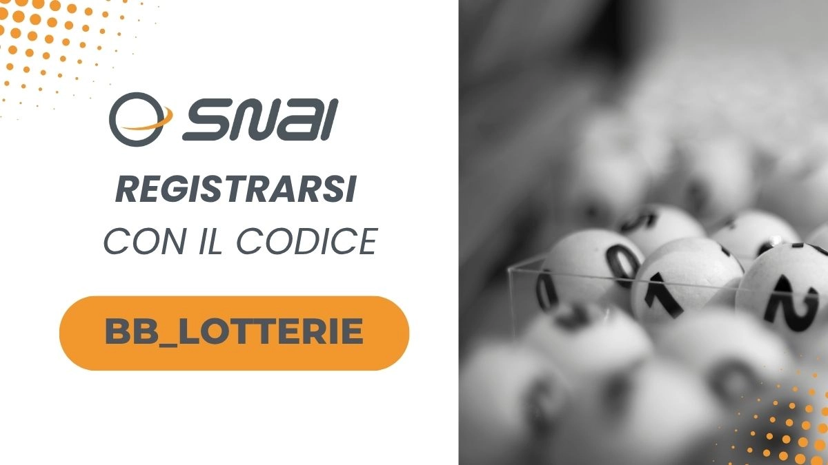 Codice promo snai lotterie