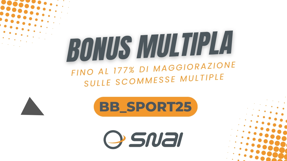 Snai bonus multipla