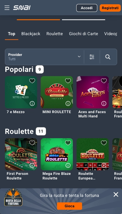 Bonus Snai Casino - Home