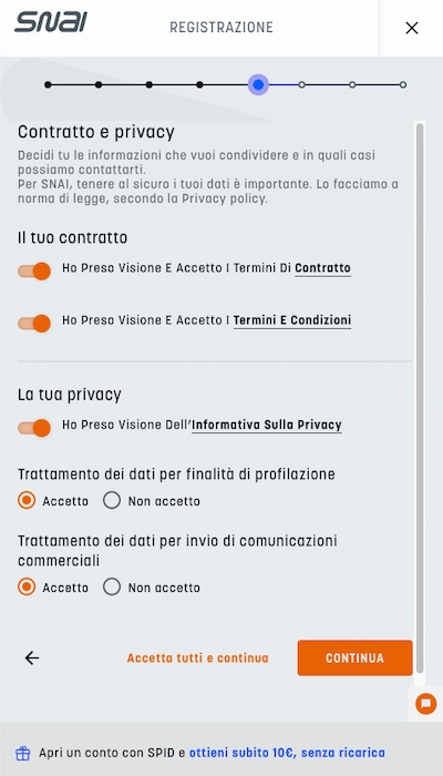 Codice promo Snai - 4