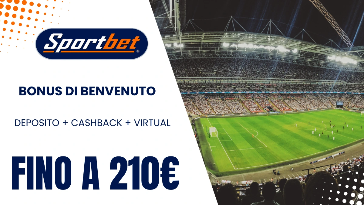bonus benvenuto sportbet