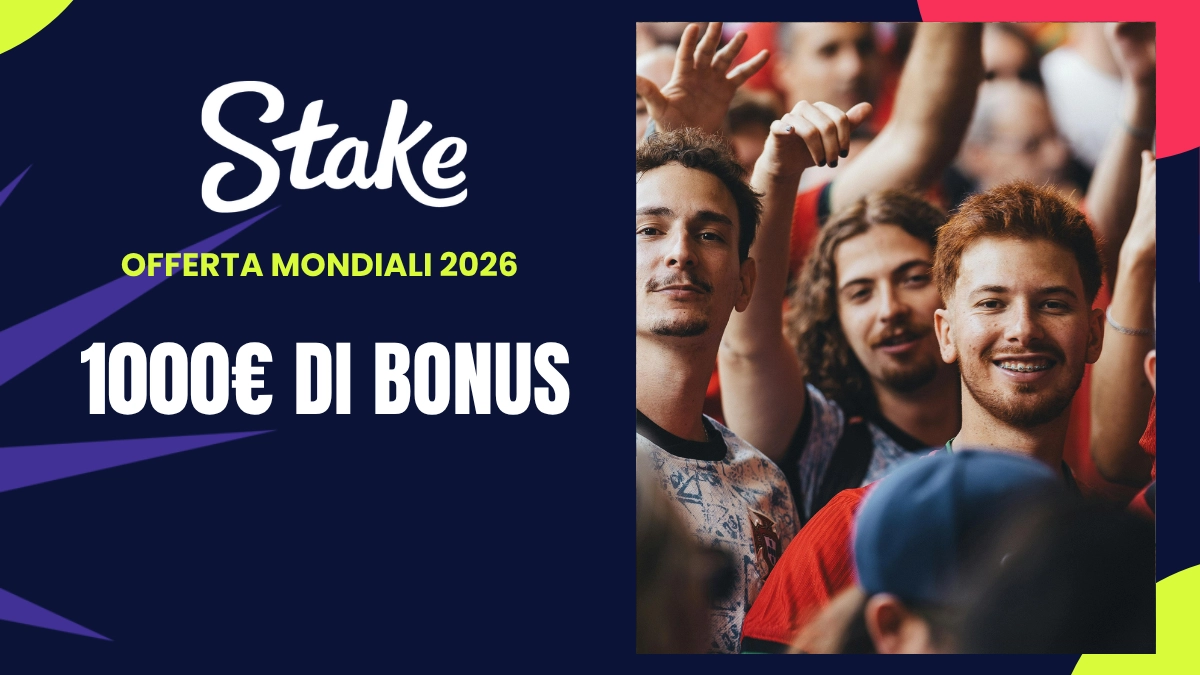 bonus benvenuto Stake Mondiali