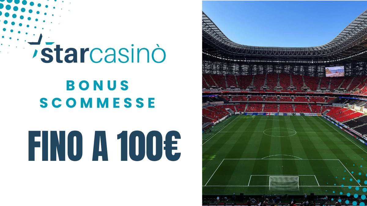 Starcasino Bet - Bonus benvenuto