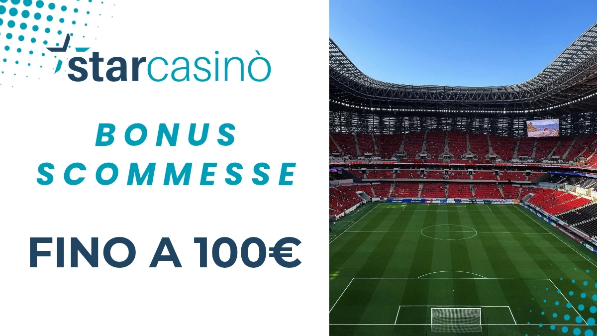 Starcasino Bet - Bonus benvenuto