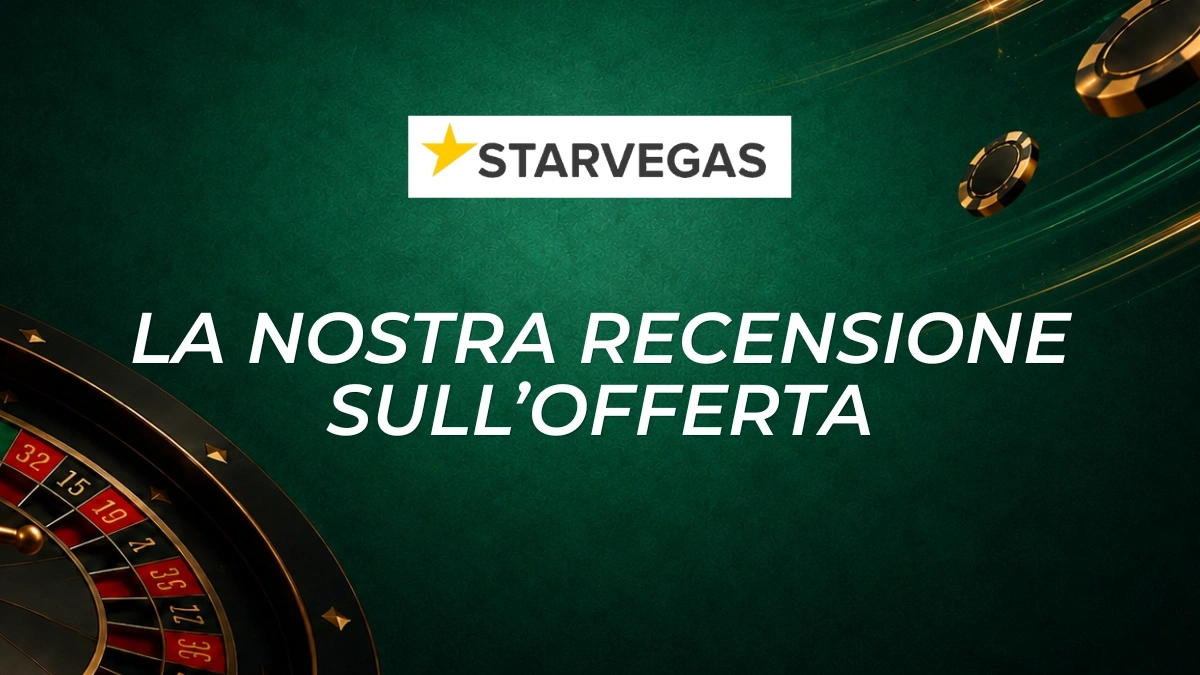 recensione bonus Starvegas casino