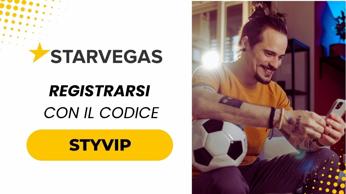 Codice bonus starvegas scommesse