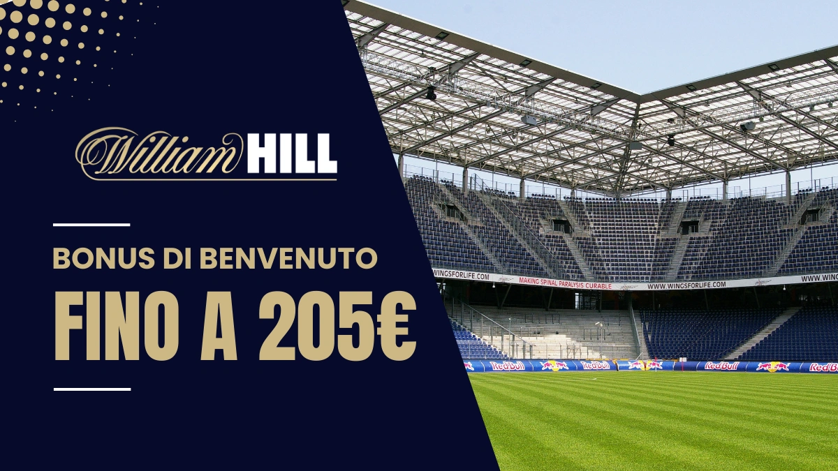 william hill bonus benvenuto